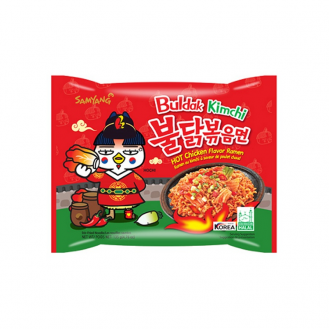 Samyang Kimchi Hot Chicken Ramen 135g 三養 超辣雞肉味泡菜拌麵 135g 單包