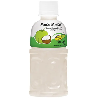 Mogu Mogu Nata De Coco Drink Coconut Flavour 磨穀飲料含椰果(椰子味)320ml	