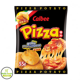 Calbee Potato Crisps - Pizza 卡樂B薯片薄餅味 55g