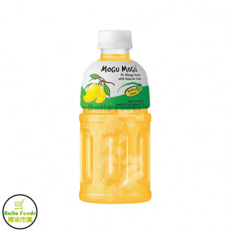 MOGU MOGU  Nata De Coco Drink Mango Flavour 芒果味椰果飲品 320ml