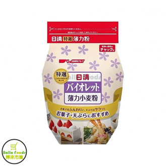 Nissin Flour Hakurikiko Vioket 日清 薄力小麥粉(低筋粉）500g