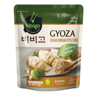 CJ Bibigo Vegan Korean BBQ Gyoza Dumplings 300g必品閣韓式烤牛肉味素煎餃