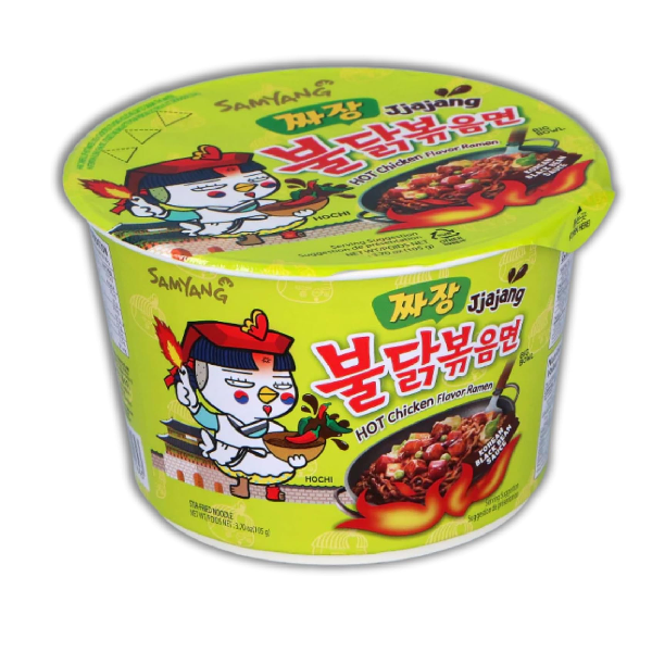 SAMYANG Hot Chicken Buldak Ramyun (Jjajang) Big Cup 三養辣雞拌麵(炸醬)(杯 ...