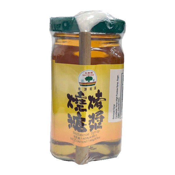 Giant Tree Barbecue Honey Syrup (w/Brush)  (140g/ bottle) 燒烤百花蜜糖漿 (附毛筆)