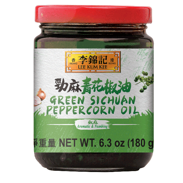 Lee Kum Kee Green Sichuan Peppercorn Oil 180g 勁麻青花椒油