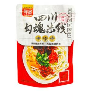 AK Sichuan Rice Noodle-Fresh Chilli Flavour 阿寬 勾魂鮮椒米線 270g