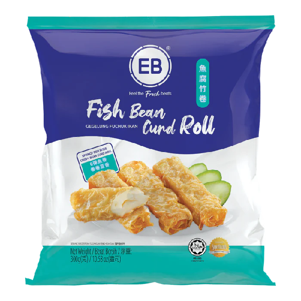 EB Fish Bean Curd Roll 300g EB 魚腐竹卷