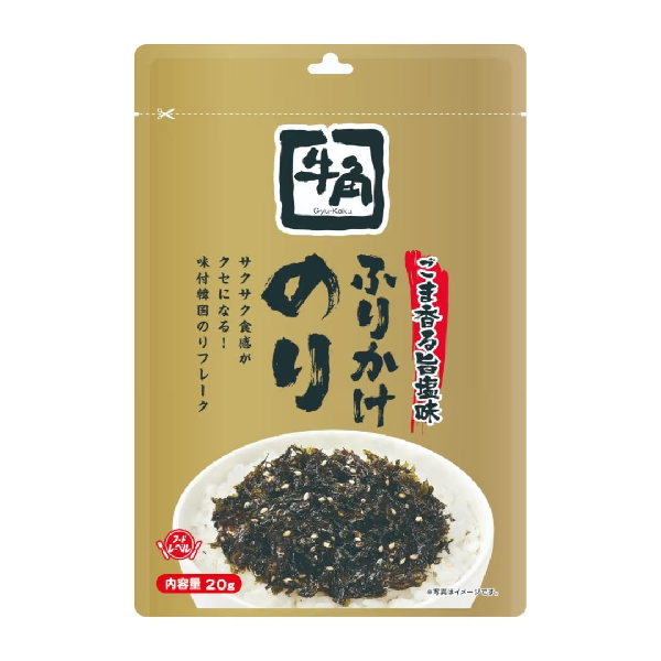 Gyukaku Furikake Seaweed & Sesame Rice Seasoning Mix 牛角牌 拌飯料 20g