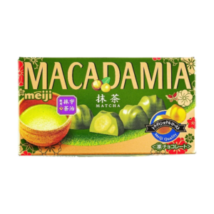 Meiji Macadamia Chocolate Matcha 明治夏威夷豆巧克力抹茶 63g