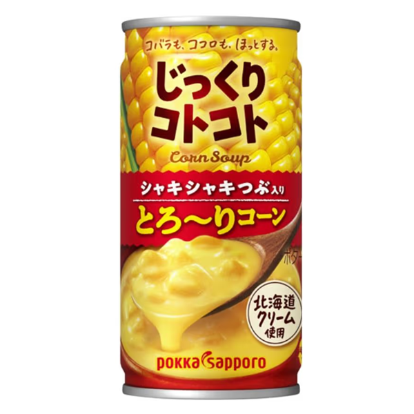 Pokka Sapporo Canned Slowly Rich Corn Soup 190g 札幌 罐装玉米湯