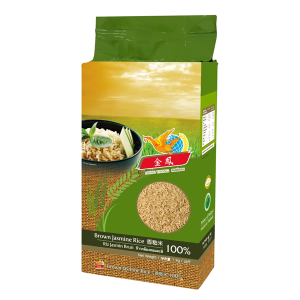 Hong Thong Brown Jasmine Rice 1kg 金鳳牌 泰國啡米