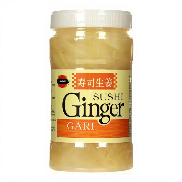 J-Basket Sushi Ginger White 340G 壽司生薑
