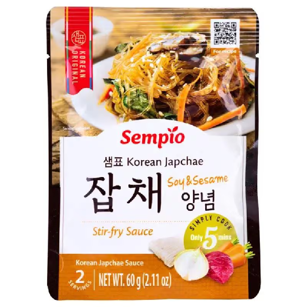 Sempio Japchae(Vemicelli) Sauce 60G 韓國粉絲醬酱