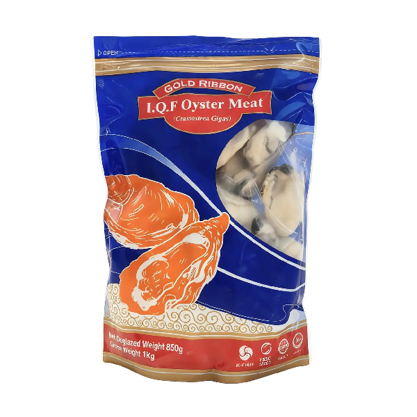 IQF Oyster Meat 18g-22g IQF生蠔肉18/22-1kg