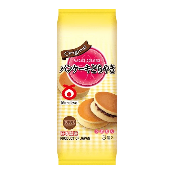Marukyo Pancake Dorayaki Original Flavour 150g (3pcs) 菓子庵原味銅鑼燒