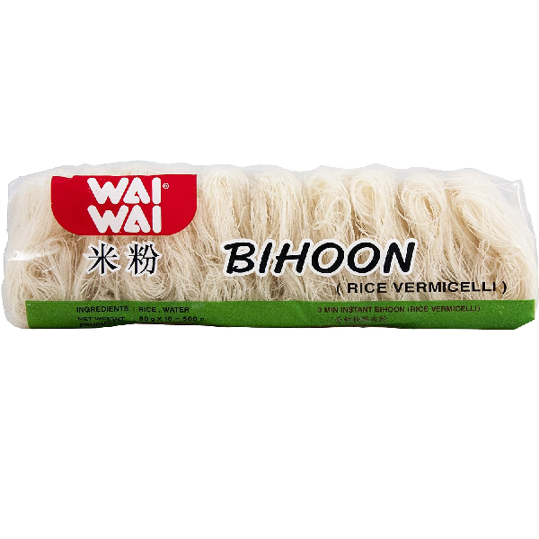 Wai Wai BIHOON Rice Vermicelli 500g 三分鐘快熟米粉