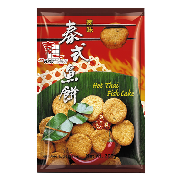 First Choice Thai Fish Cake 200g 泰一 泰式魚餅